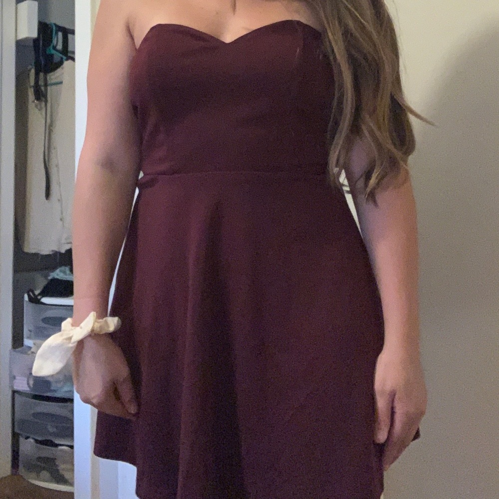 Babydoll Strapless Dress